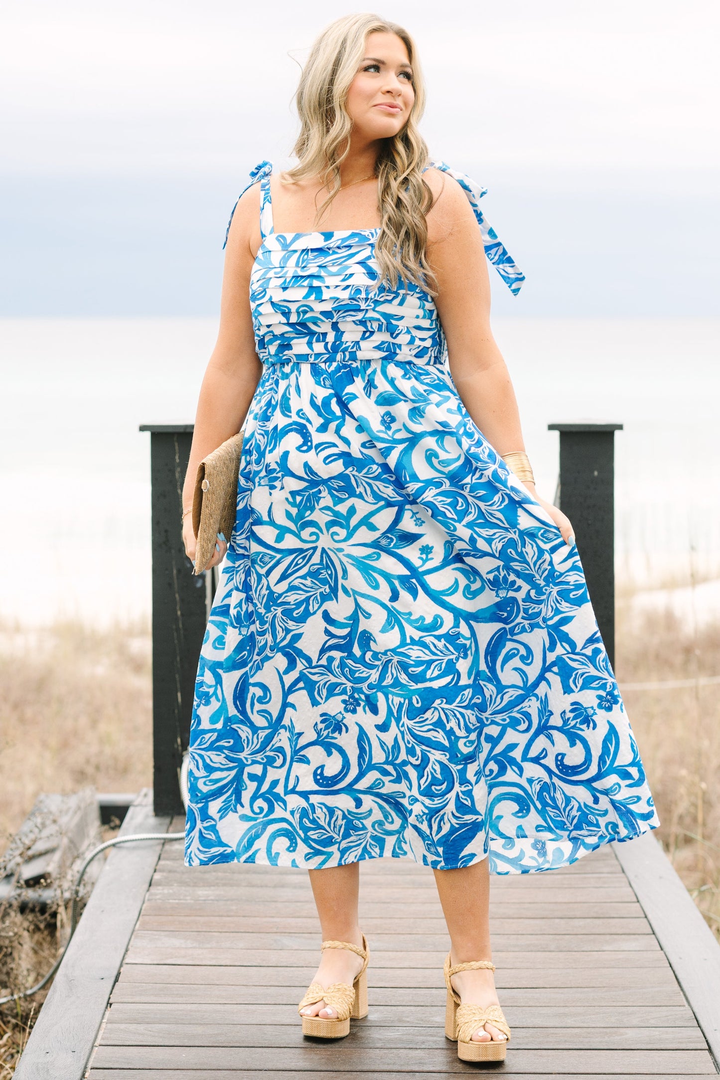Vestido Made The Right Call, Cobalto