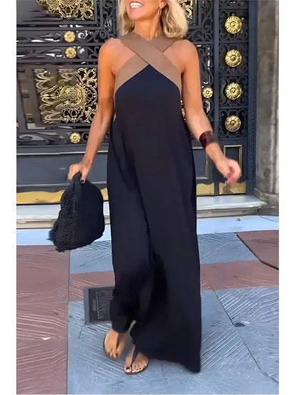 Calistée | Vestido Largo Elegancia Cruzada