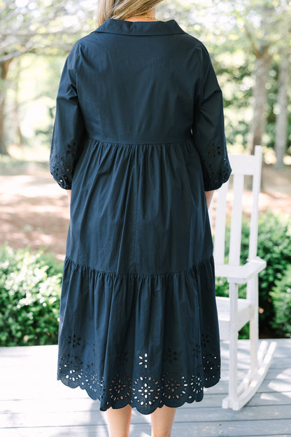 Vestido Divertido, Azul Marino