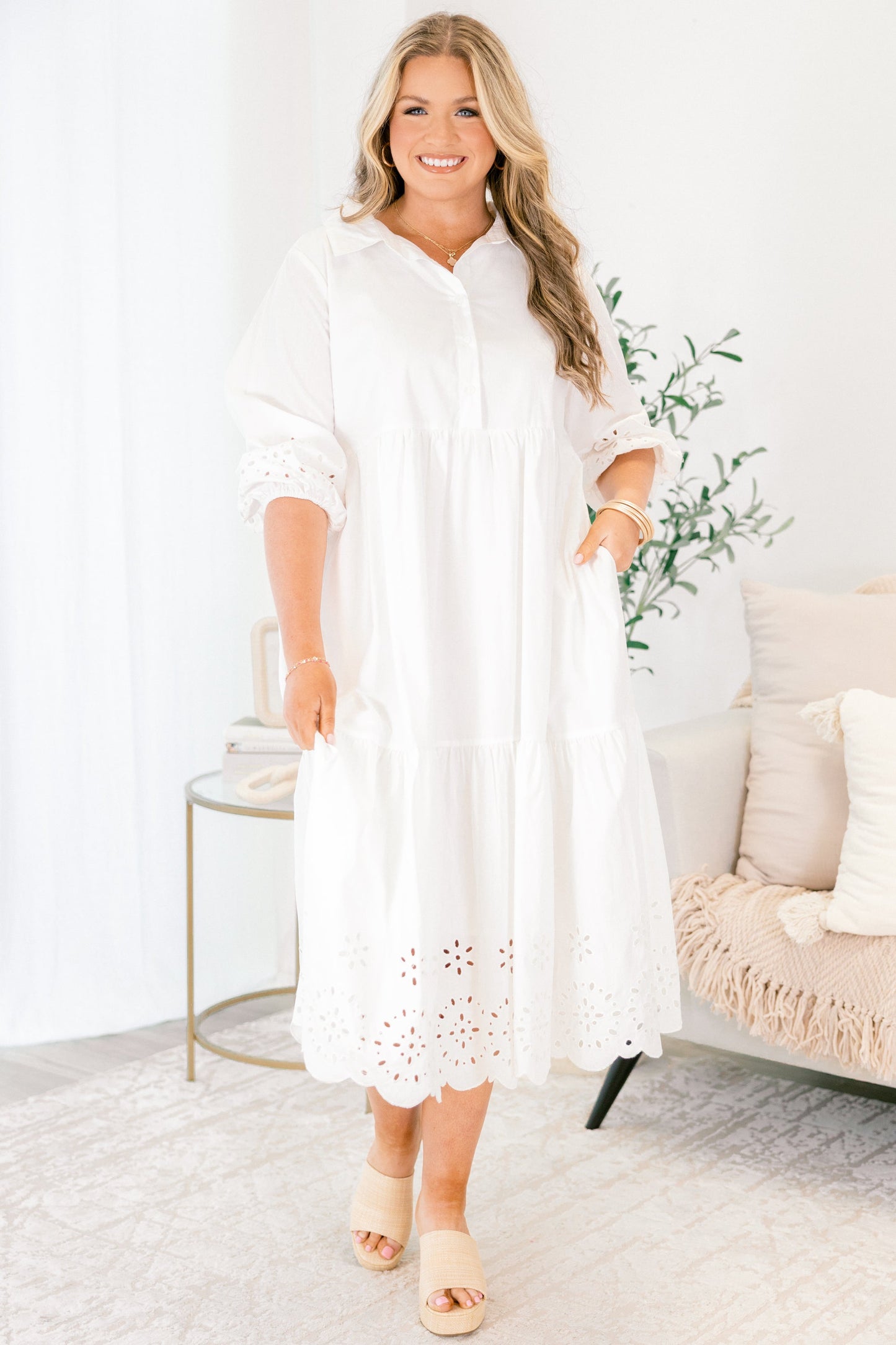 Vestido Divertido, Blanco