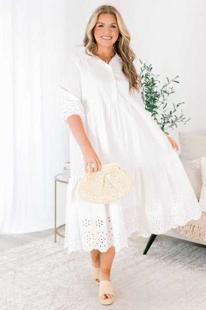 Vestido Divertido, Blanco