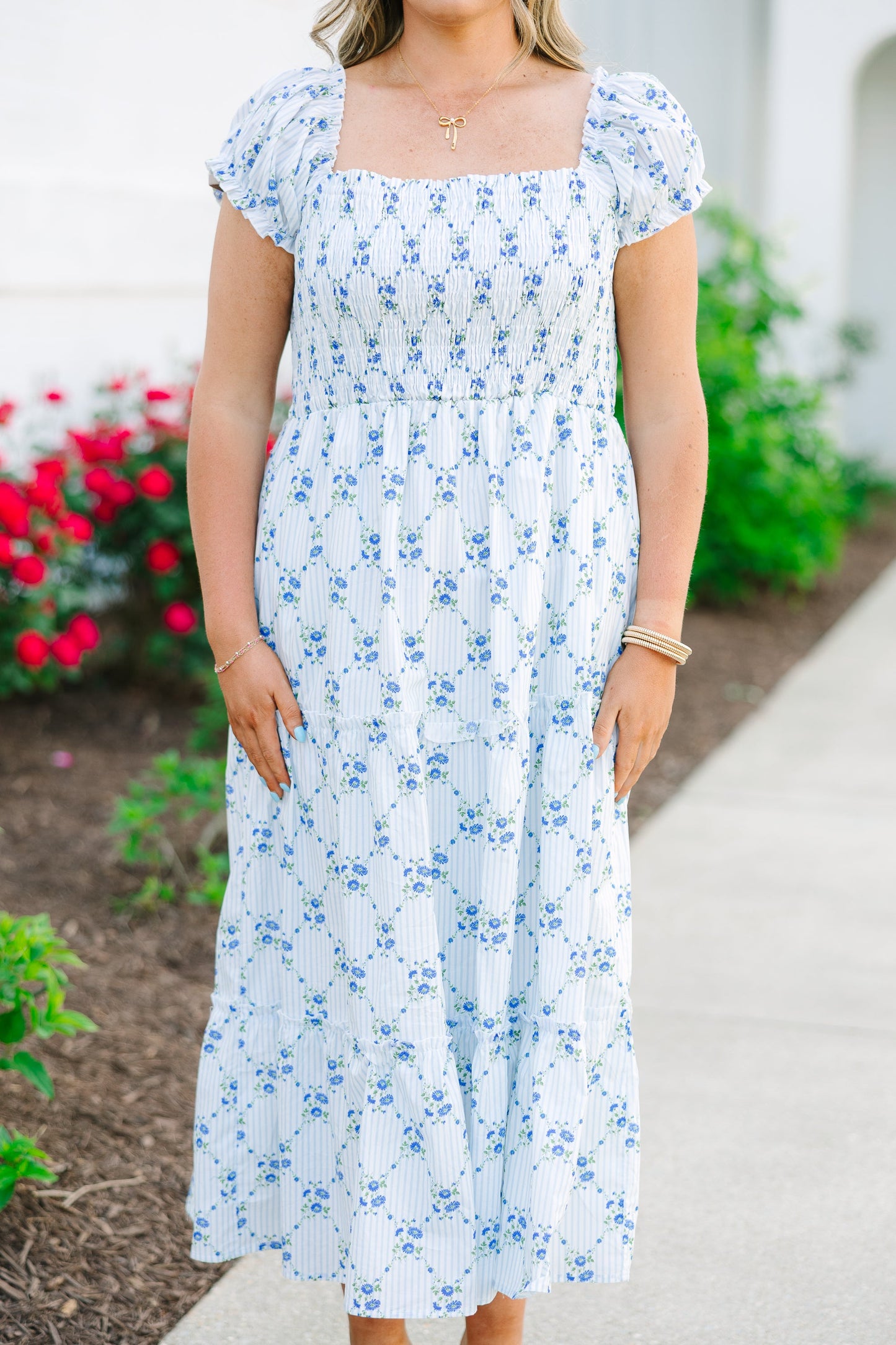 Vestido Memorable, Azul