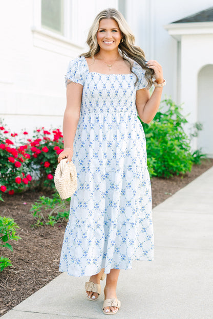 Vestido Memorable, Azul
