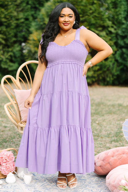 Vestido Jardín de Medianoche, Púrpura