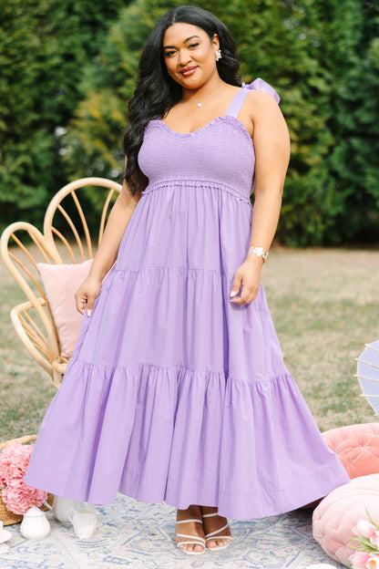 Vestido Jardín de Medianoche, Púrpura