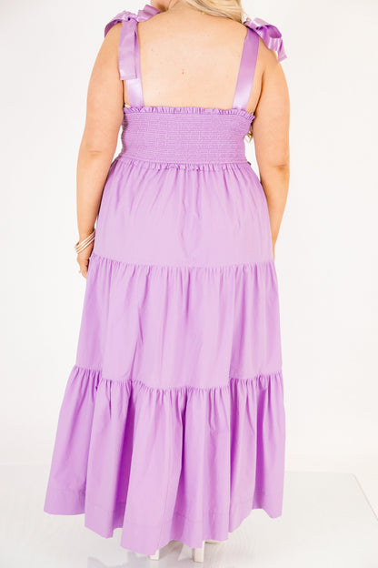 Vestido Jardín de Medianoche, Púrpura