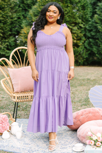 Vestido Jardín de Medianoche, Púrpura