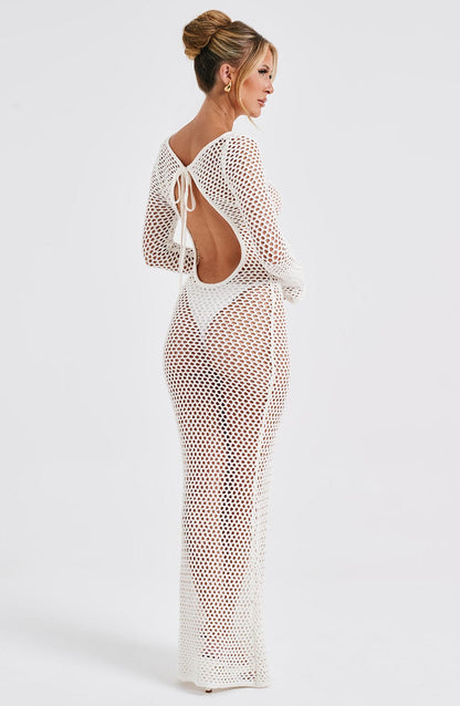 Maxi sukienka Moana - Biała