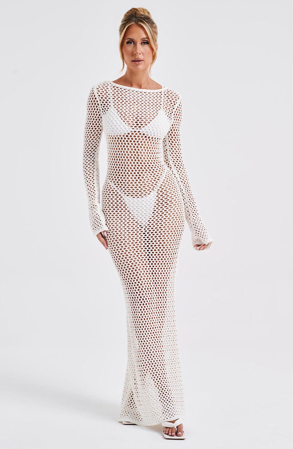 Maxi sukienka Moana - Biała
