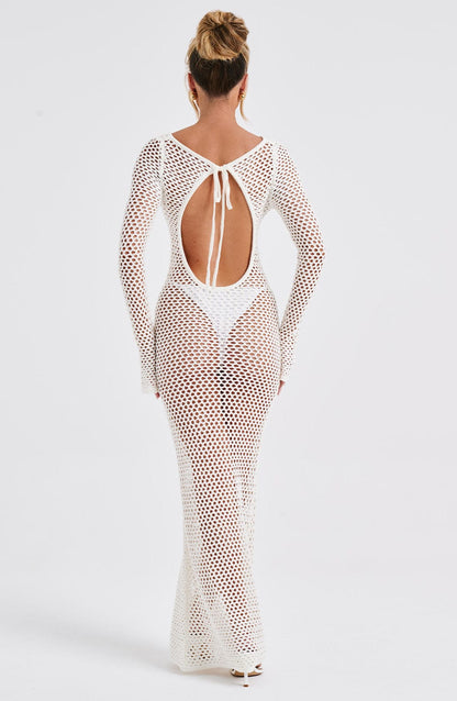 Maxi sukienka Moana - Biała