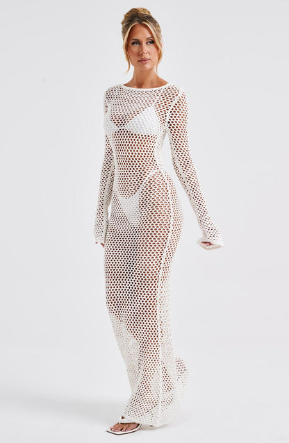 Maxi sukienka Moana - Biała