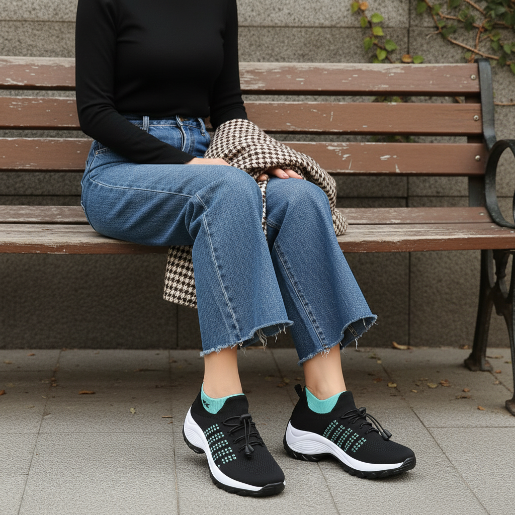 Gaëlle | Zapatillas Ortópedicas Ajuste Rápido
