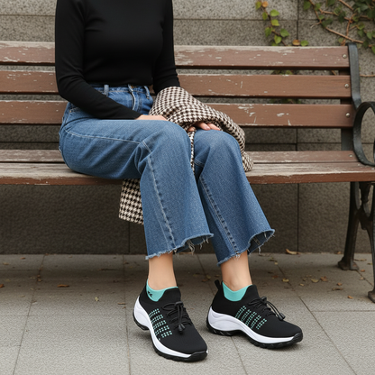 Gaëlle | Zapatillas Ortópedicas Ajuste Rápido