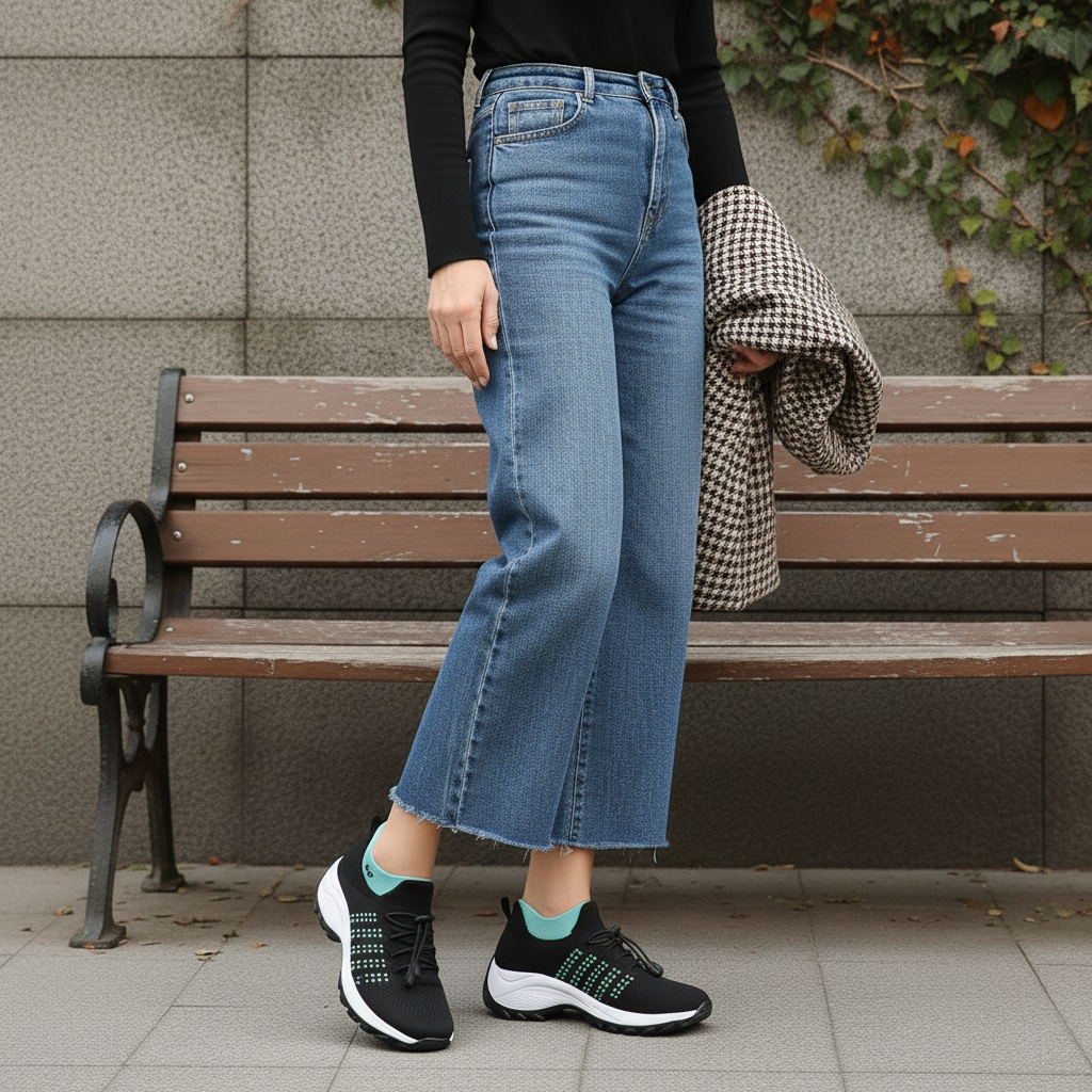 Gaëlle | Zapatillas Ortópedicas Ajuste Rápido