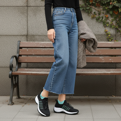 Gaëlle | Zapatillas Ortópedicas Ajuste Rápido