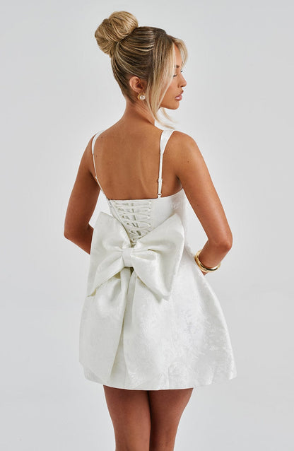 Krótka sukienka Orla - Kość słoniowa