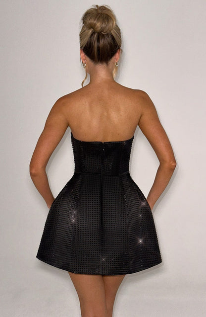 Mini Sukienka Paloma - Czarna