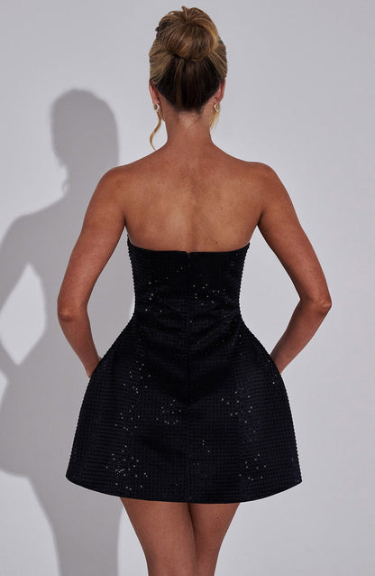 Mini Sukienka Paloma - Czarna