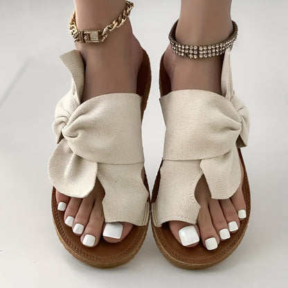 Jesień | Komfortowe sandały z kwiatowym wzorem