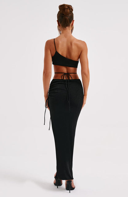 Długa suknia Rachelle - Czarna