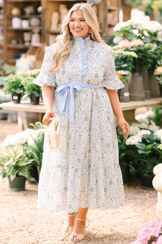 Vestido Reservado Para Ti, Multi Azul