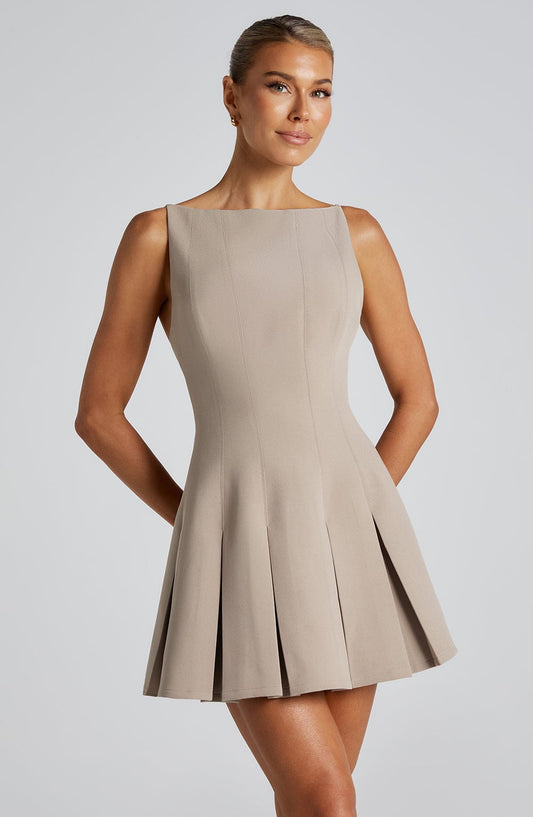 Mini sukienka Rory - Grafitowa