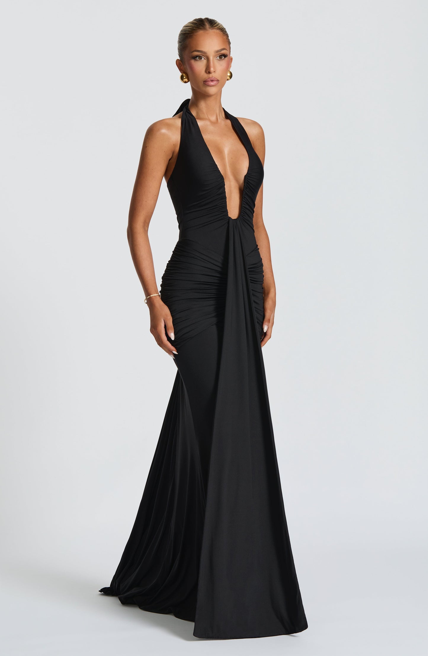 Vestido Maxi Rosetta - Negro