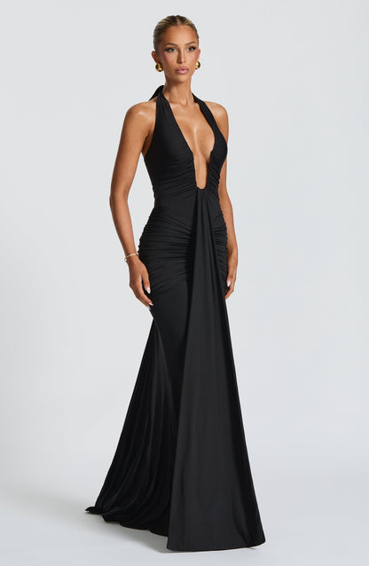 Vestido Maxi Rosetta - Negro