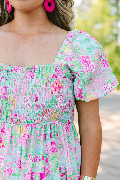Vestido Say The Word, Rosa