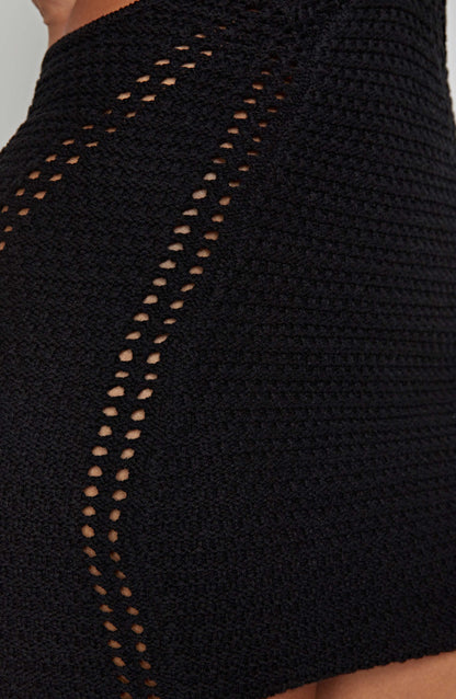 Mini sukienka Selena - Czarna