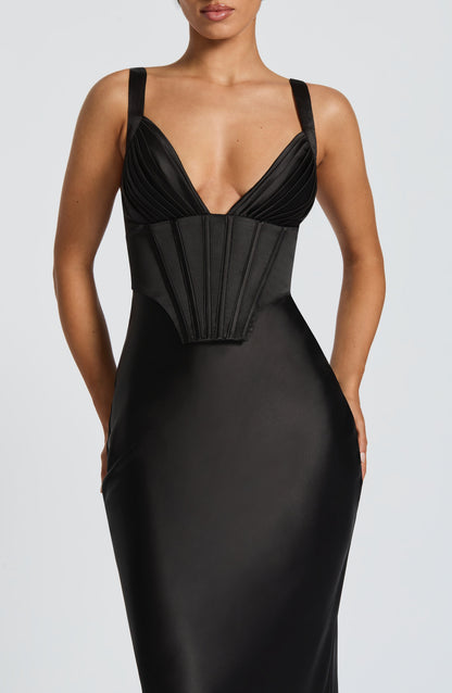 Długa sukienka Shae - Czarna