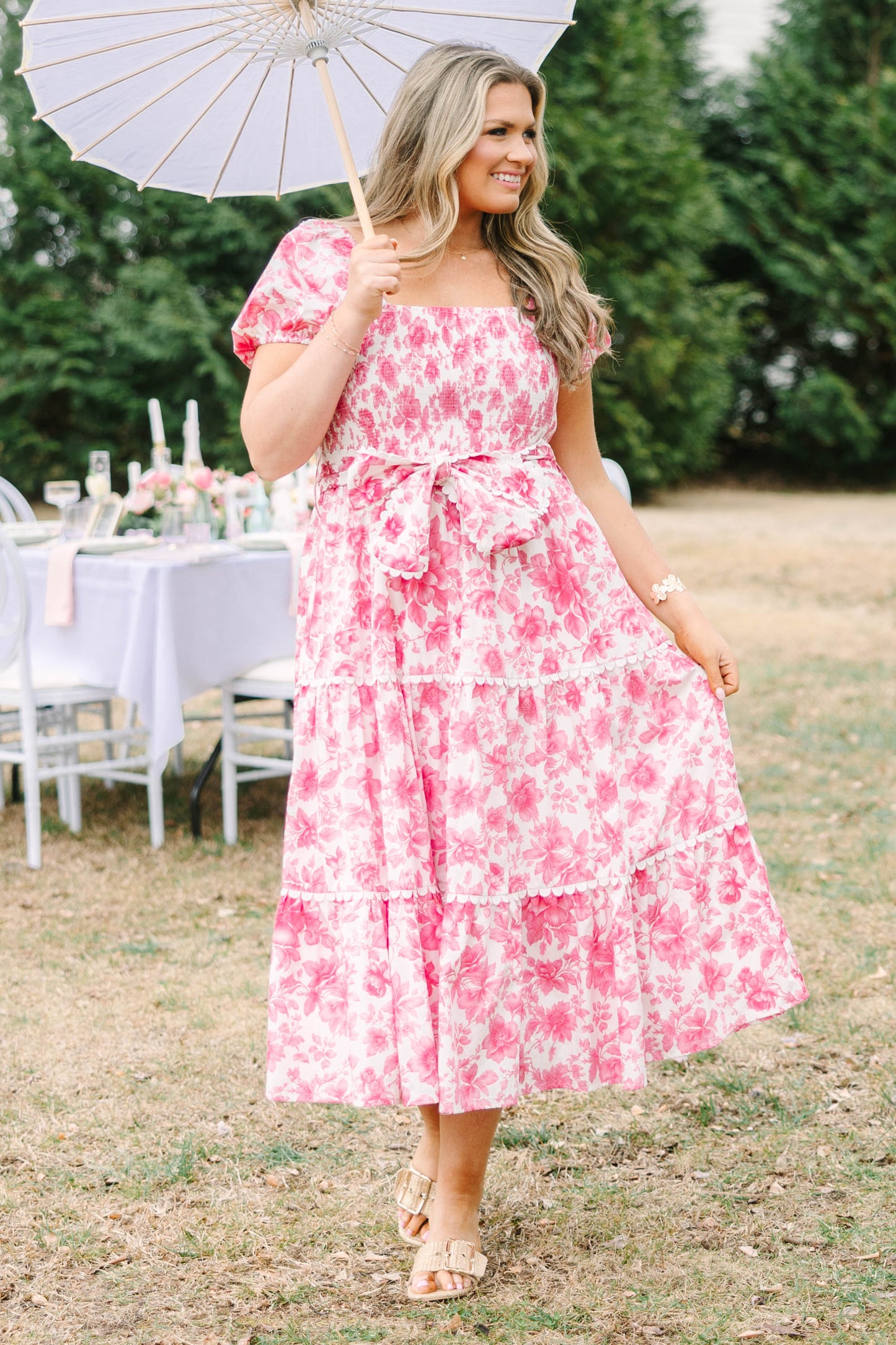 Vestido Something In The Air, Rosa