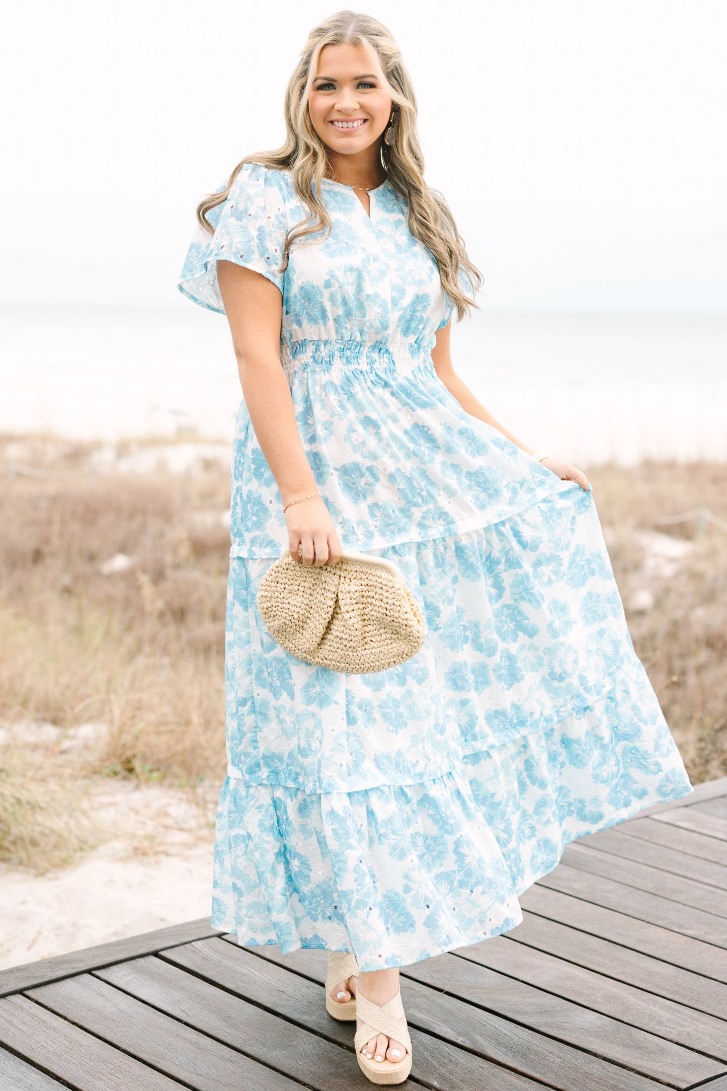 Vestido Hermoso en Alguna Parte, Azul