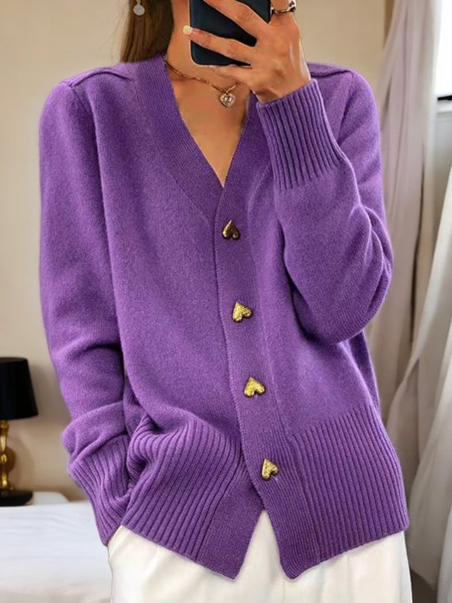 Clara | Cardigan Abotonado Elegante