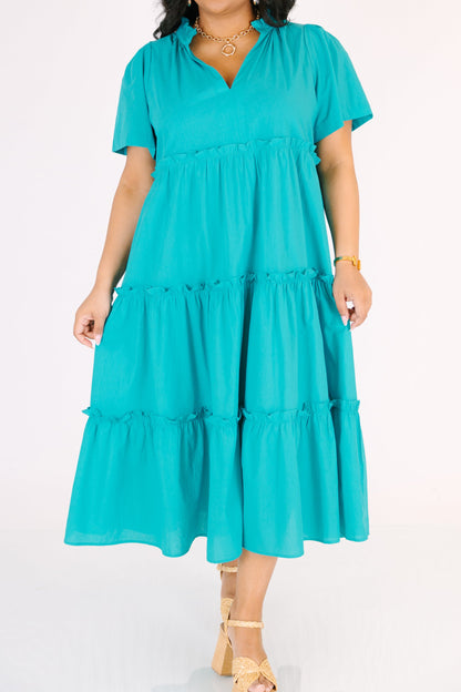 Vestido Straight Shot, Teal