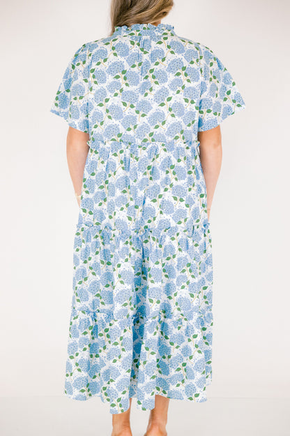 Vestido Straight Shot, Azul Hortensia