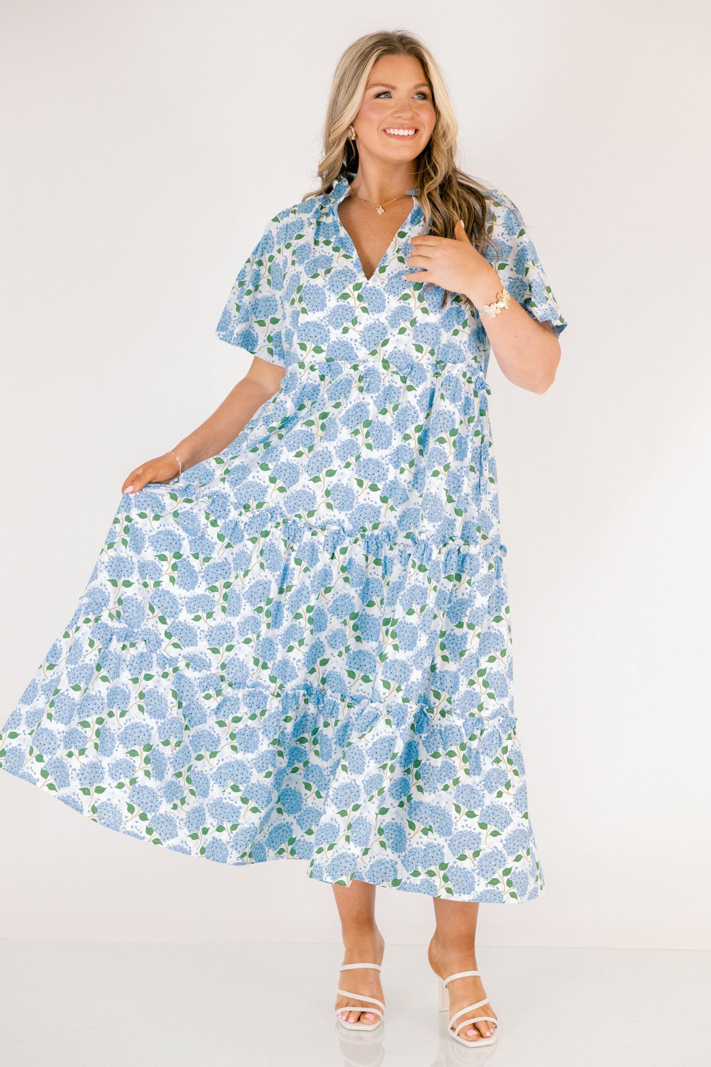 Vestido Straight Shot, Azul Hortensia