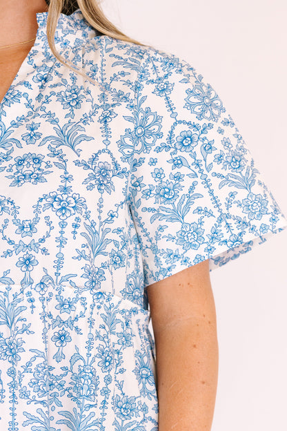 Vestido Straight Shot, Cerúleo