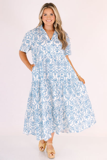 Vestido Straight Shot, Cerúleo