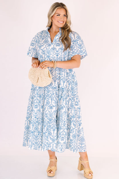 Vestido Straight Shot, Cerúleo
