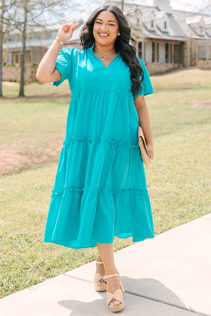 Vestido Straight Shot, Teal