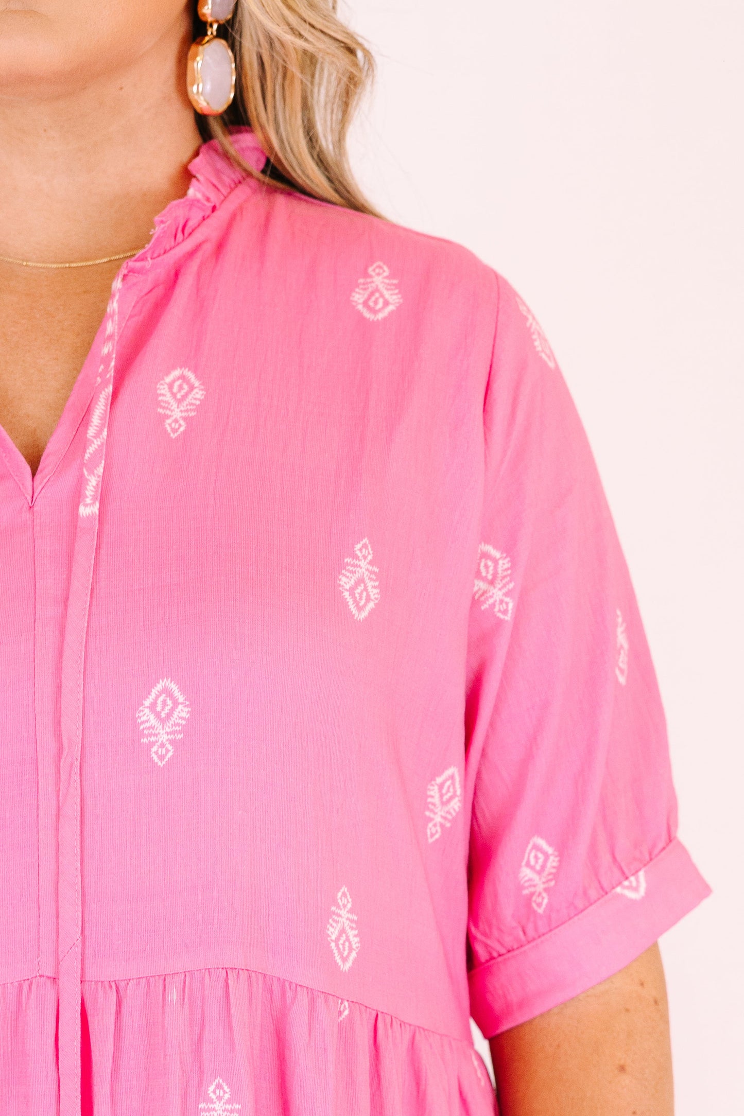 Vestido Dulce Como Puede Ser, Rosa Fucsia