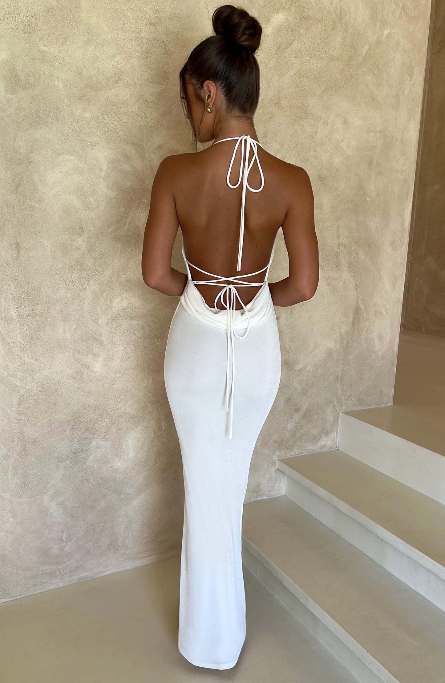 Sukienka Maxi Talisa - Perłowa