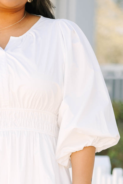 El Vestido Elección Clara, Blanco