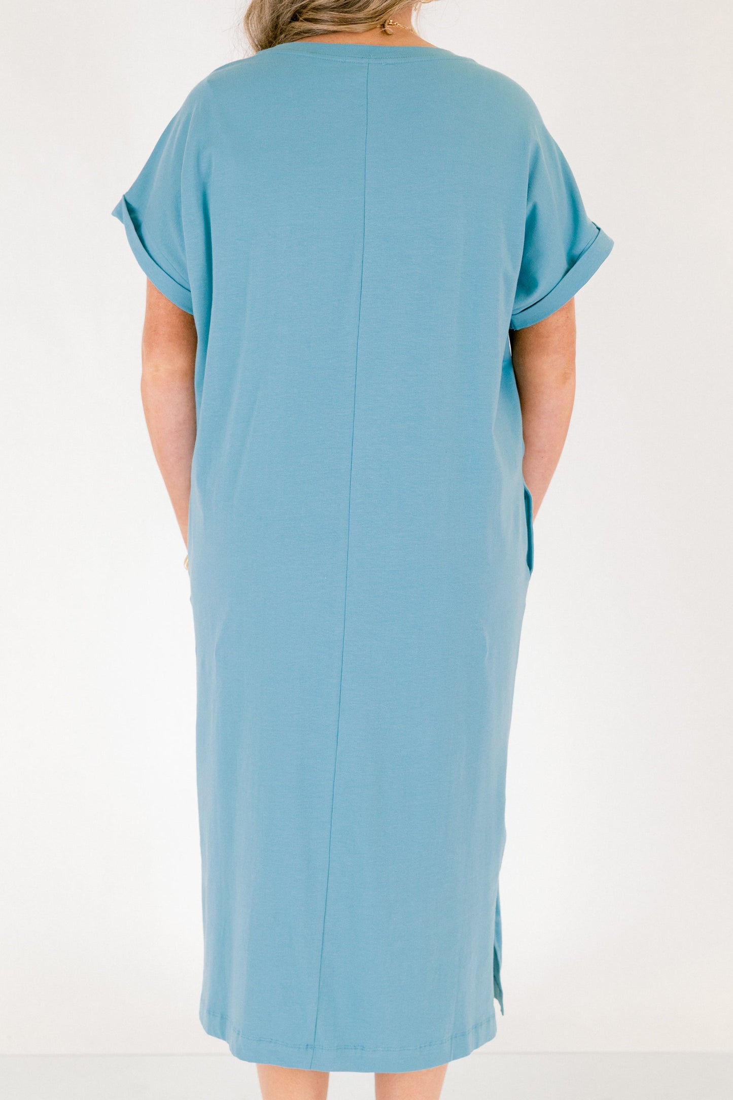 El Vestido Hecho, Verde Teal Polvoriento