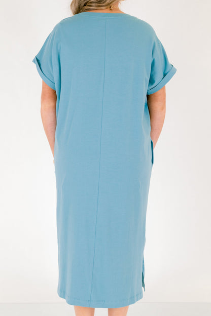 El Vestido Hecho, Verde Teal Polvoriento
