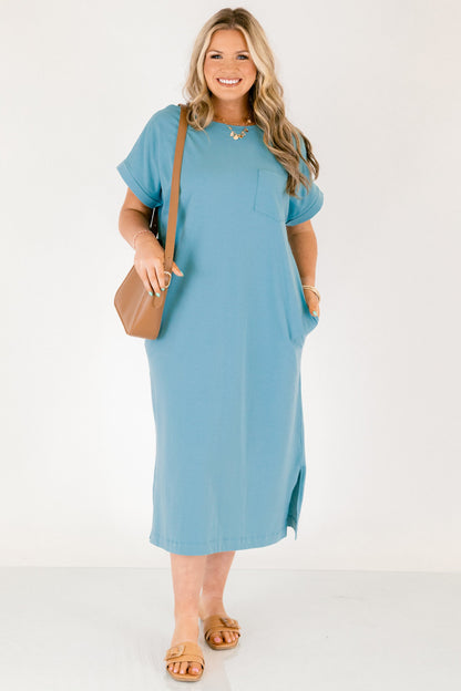 El Vestido Hecho, Verde Teal Polvoriento