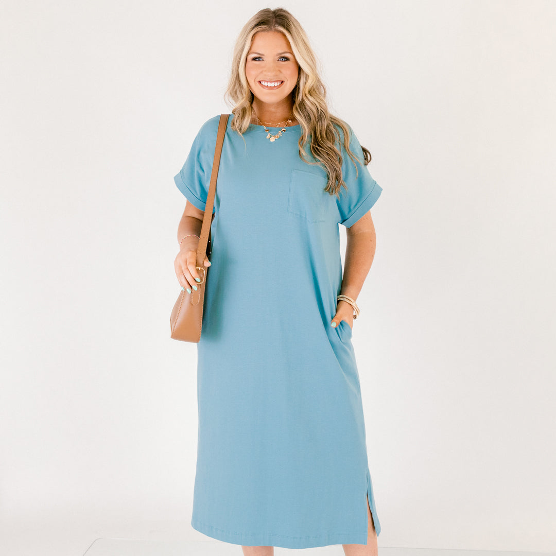 El Vestido Hecho, Verde Teal Polvoriento