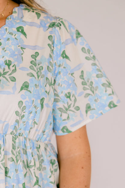 El vestido "Mañana Vendrá", Azul