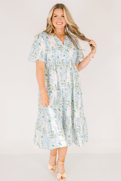 El vestido "Mañana Vendrá", Azul